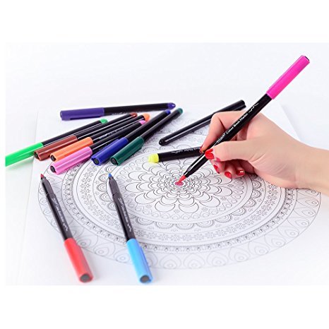 Mont Marte Colouring Brush Markers 12pc Secondary image