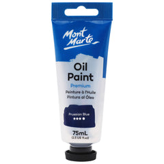 Mont Marte Oil Paint 75ml - Prussian Blue - Al Masam Stationery LLC