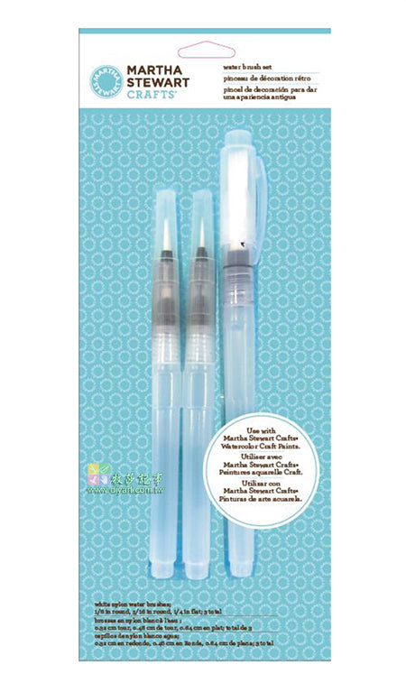 Martha Stewart Water Brush Set - MSP 17629 - Al Masam Stationery LLC Main image