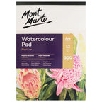 Mont Marte Cotton Watercolour Paper Pad 300gsm A4 12 Sht - Al Masam Stationery LLC