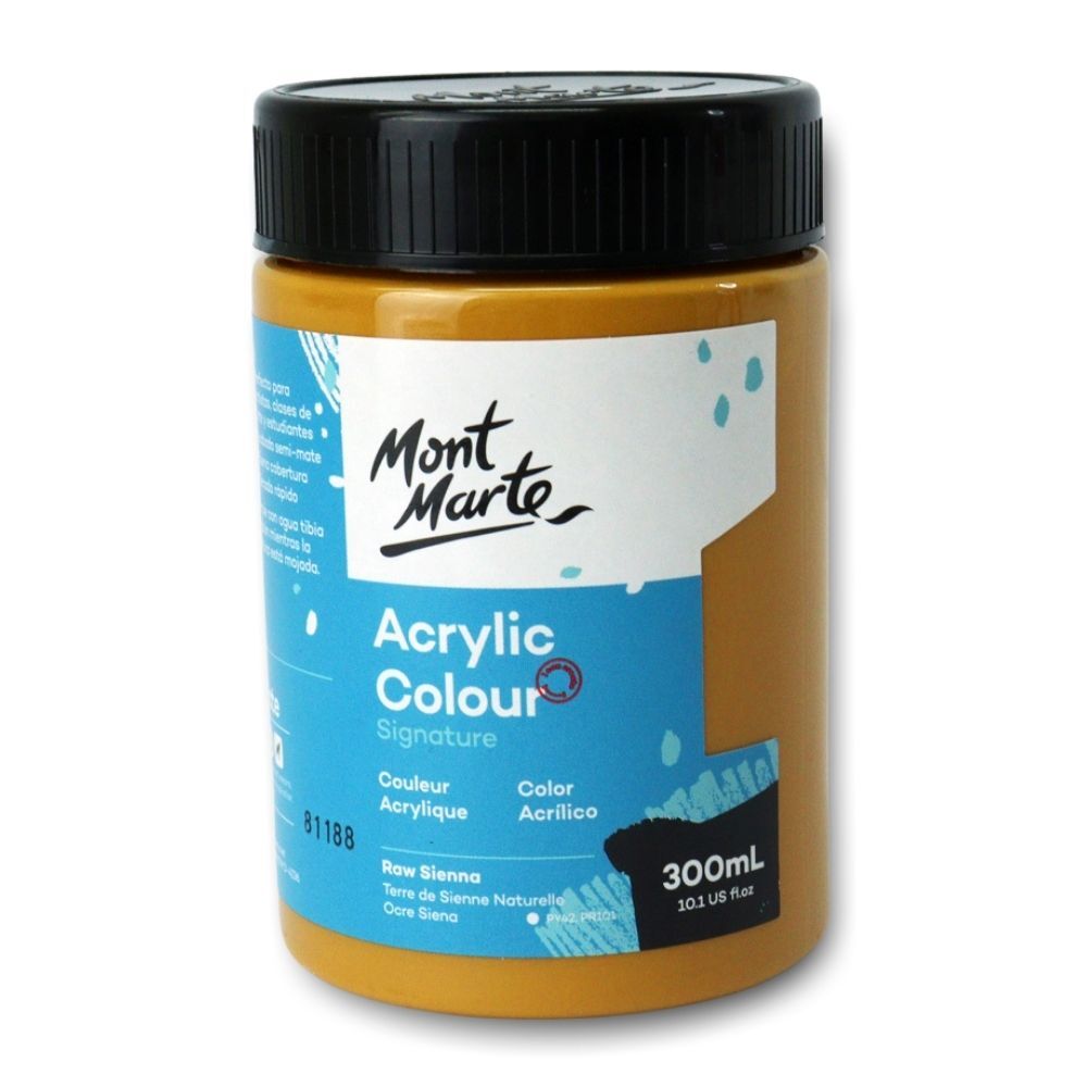 Mont marte Acrylic Colour Paint 300ml - Gold - Al Masam Stationery LLC