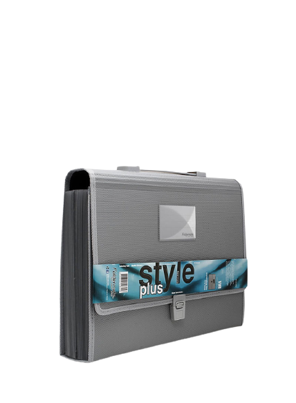 Foldermate Expanding File 26pockt F/S Sliver - Al Masam Stationery LLC