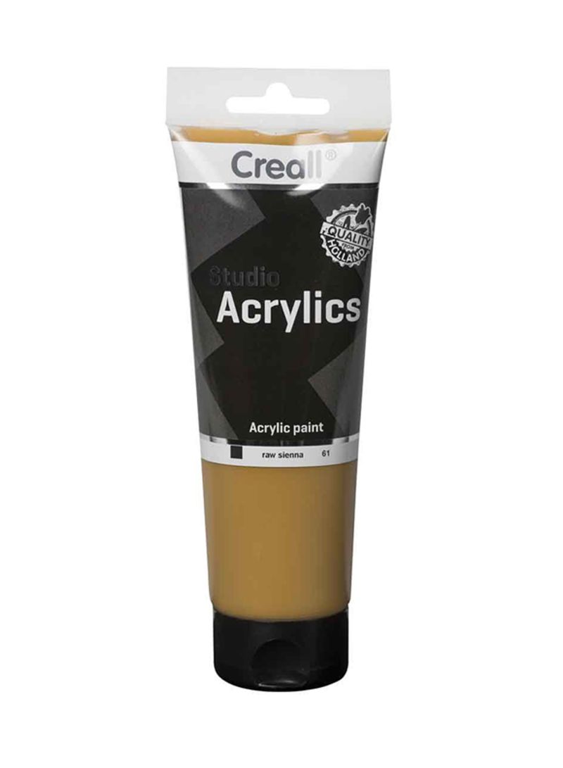 Creall ACRYLICS STUDIO TUBE 120ml #61 Raw Sienna - Al Masam Stationery LLC