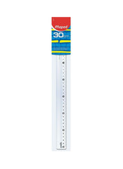 Maped Ruler 30cm Cristal Narrow Flat - Al Masam Stationery LLC