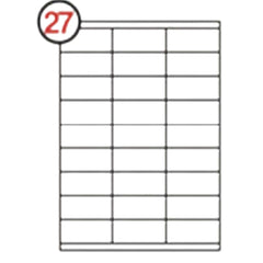 Formtec Label 2700/70x30mm #27