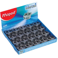 Maped Sharpner 2Hole Metal - Al Masam Stationery LLC