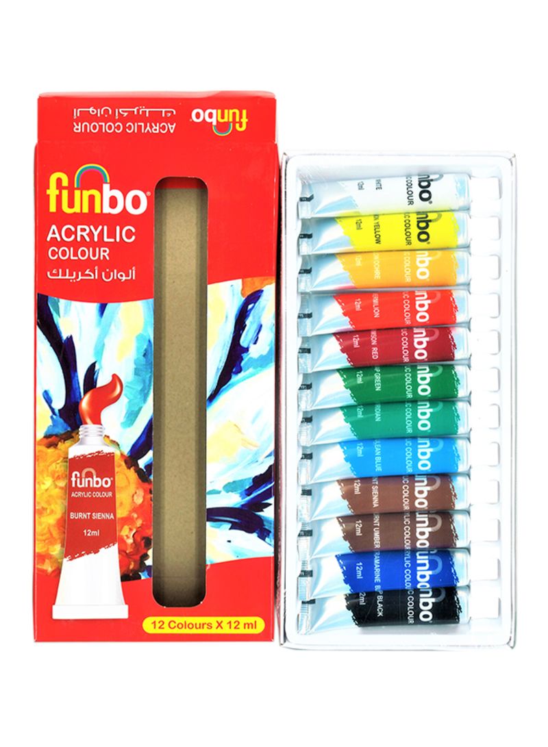 Funbo Acrylic Paint - Al Masam Stationery LLC