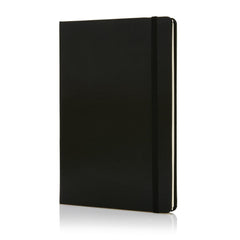SANTHOME Hard Cover A5 Ruled Notebook - Black