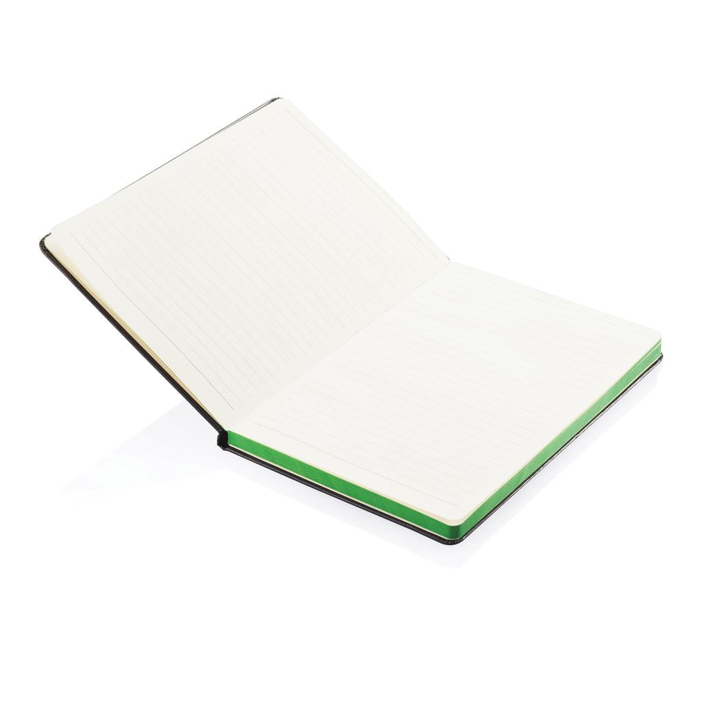 SANTHOME  - AMS-NBSN 108 Sukh Hardcover A5 Size, Ruled PVC Notebook - Al Masam Stationery LLC