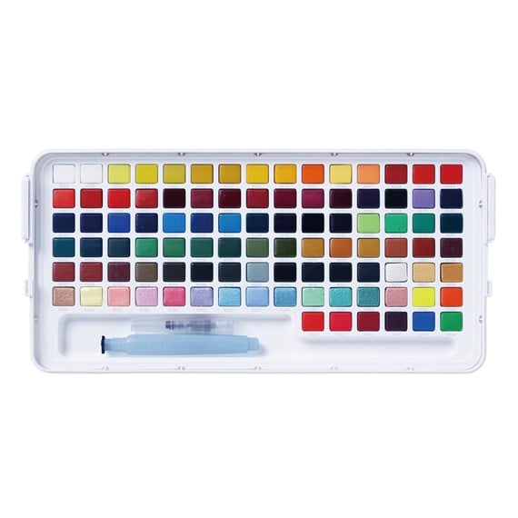 KOI WATER COLOUR STUDIO SET 96CLR - Al Masam Stationery LLC