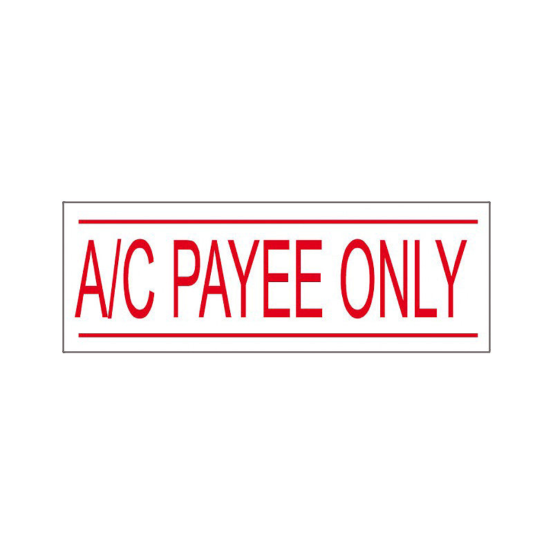 NEO Self Ink Stamp A/c Payee Only - Al Masam Stationery LLC Main image