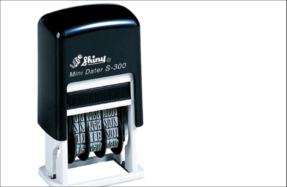 NEO Self Ink Stamp Dater - Al Masam Stationery LLC Main image
