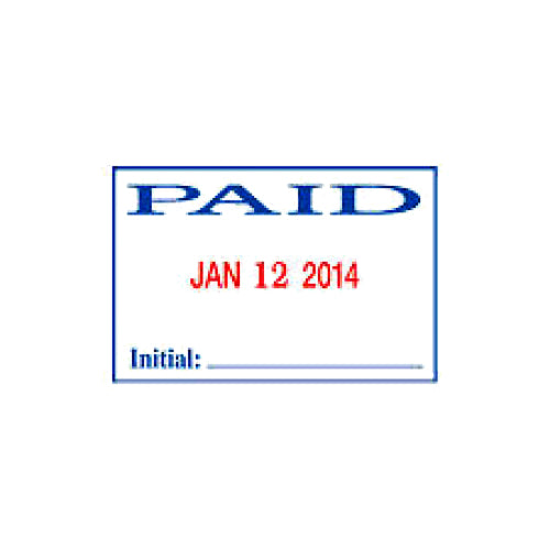 NEO Self Ink Stamp Paid with Date - Al Masam Stationery LLC