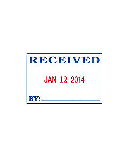 NEO Self Ink Stamp Received with Date - Al Masam Stationery LLC