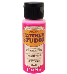 Leather Studio Paint Neon Hot Pink 1 Oz. - Al Masam Stationery LLC