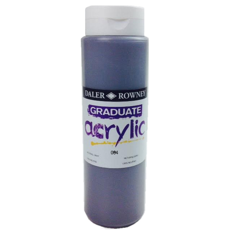 Daler Rowney Graduate Acrylic Color NEUTRAL GREY - Al Masam Stationery LLC