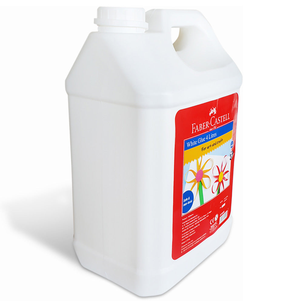Faber-Castell White Washable PVA Glue 4 Litres Secondary image