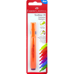 FABER-CASTELL Highlighter Textliner 18 Orange Blister(Slim) - Al Masam Stationery LLC