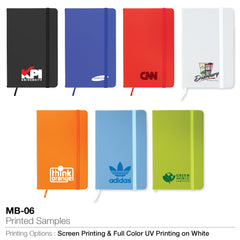 AMS-MB-06 - Promotional PU Notebook - Al Masam Stationery LLC