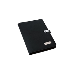 AMS-JU-FL-6500 - BK - Promotional Notebook with Power Bank (6500 ma) and USB Flash. - Al Masam Stationery LLC