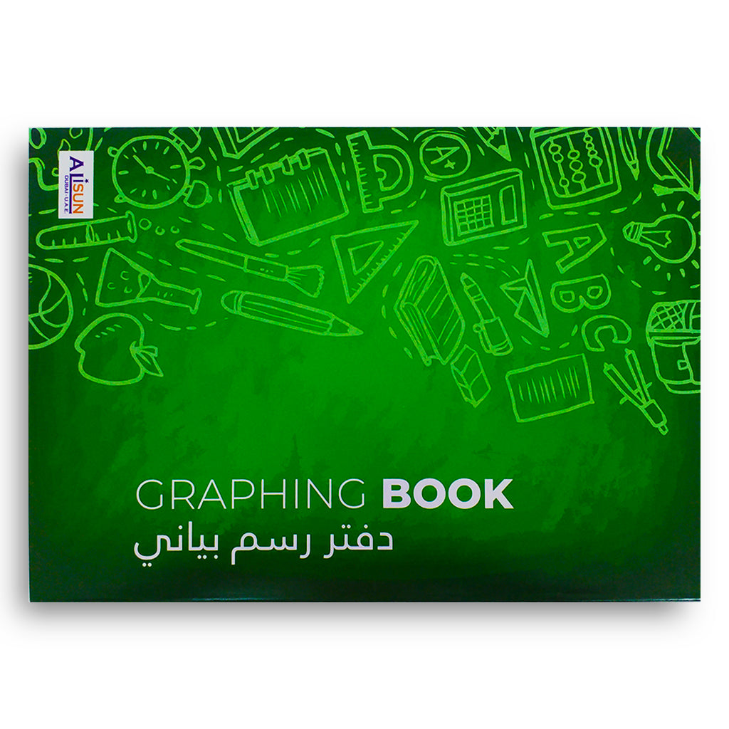 Graph Book A4 size 40sheets - Al Masam Stationery LLC