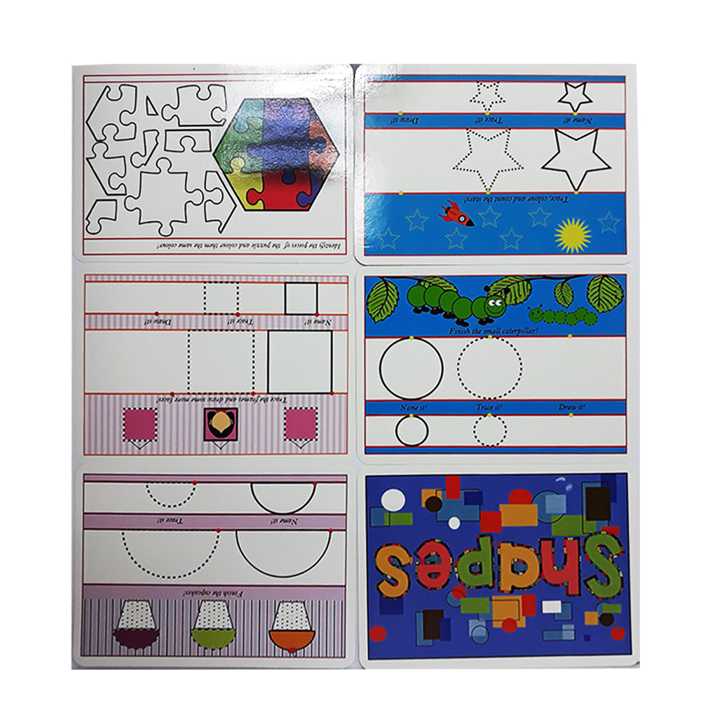 Shapes Flash Cards - Al Masam Stationery LLC