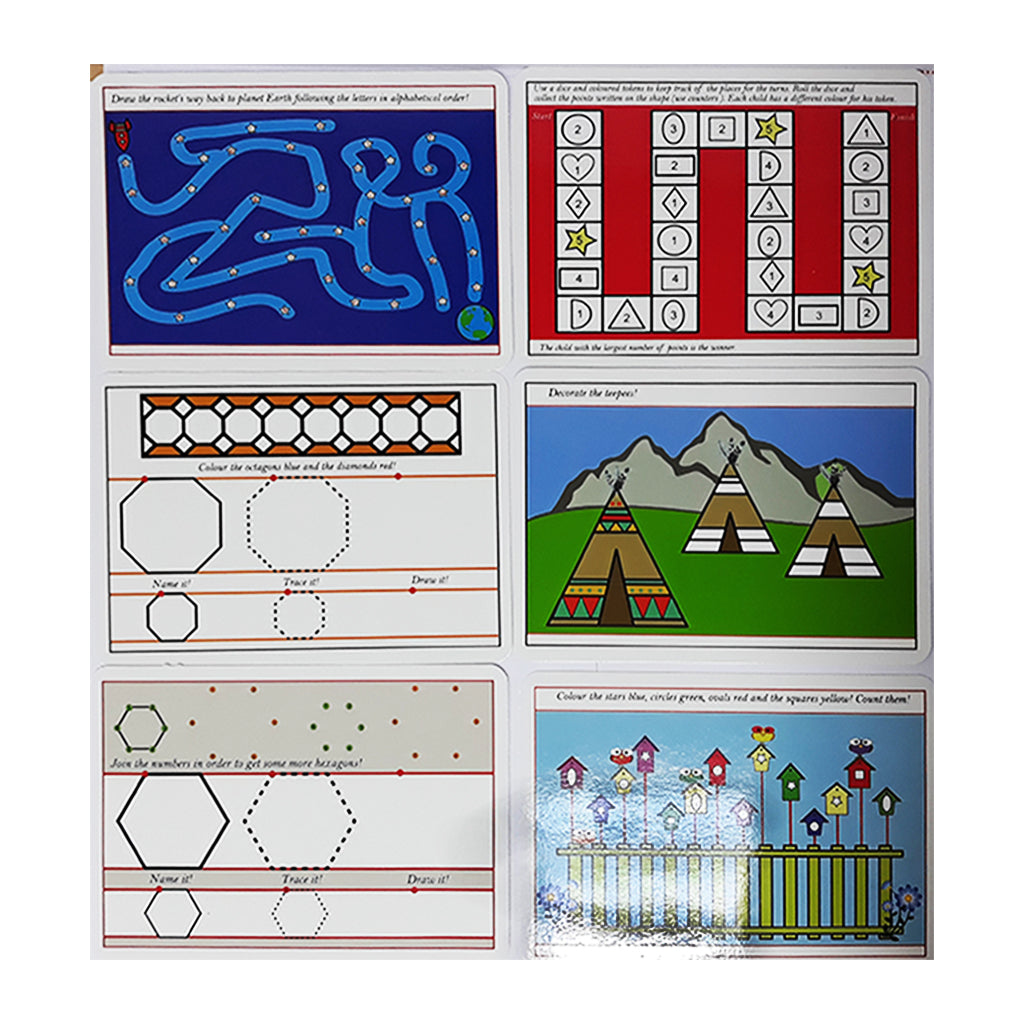 Shapes Flash Cards - Al Masam Stationery LLC