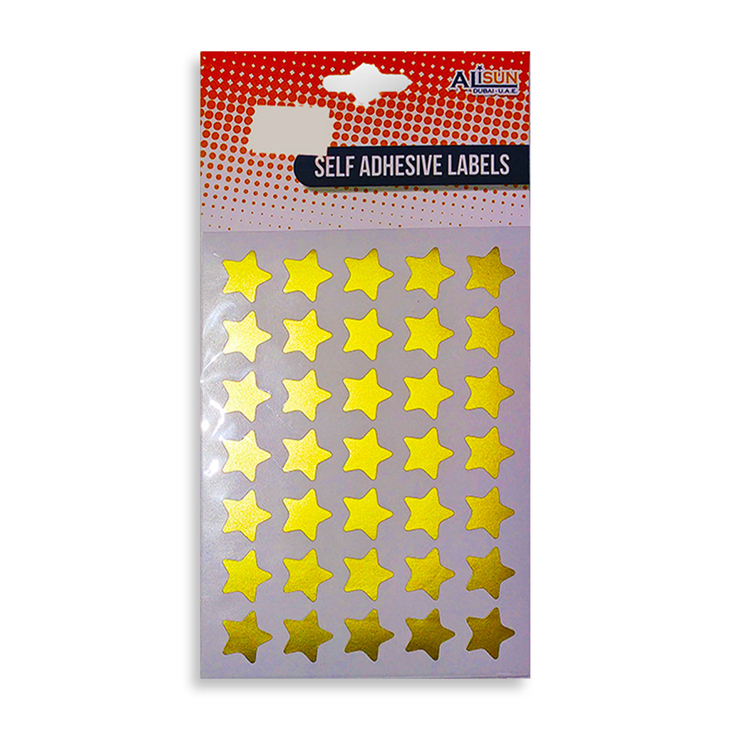 Star Stickers Gold - Al Masam Stationery LLC