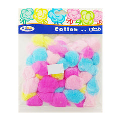 Cotton Balls Assorted Colour for Craft