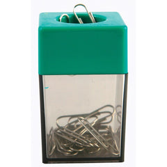 Hand 1301 MAGNETIC PAPER CLIP DISPENER Black - Al Masam Stationery LLC