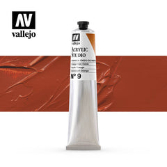 Vallejo ACRYLIC STUDIO 9:58ML. ORANGE IRON OXIDE - Al Masam Stationery LLC