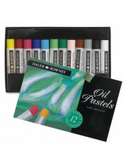 Daler Rowney Oil Pastel Set of 12 - Al Masam Stationery LLC