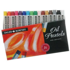 Daler Rowney Oil Pastel Set of 16 - Al Masam Stationery LLC