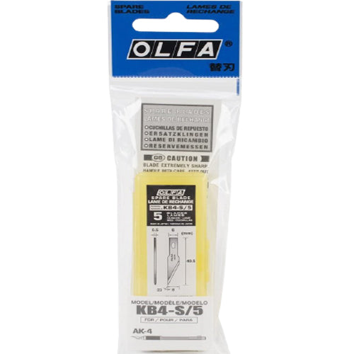Olfa Precision blade for AK-4 (OL-KB4-S/5) - Al Masam Stationery LLC Main image