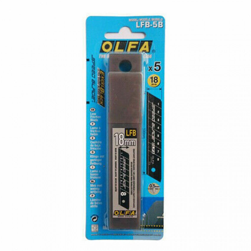 Olfa Speed Blade (5 Blades) OL-LFB-5B - Al Masam Stationery LLC Main image