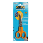 Olfa Utility Serrated Edge Scissor Anti Slip Small - Al Masam Stationery LLC