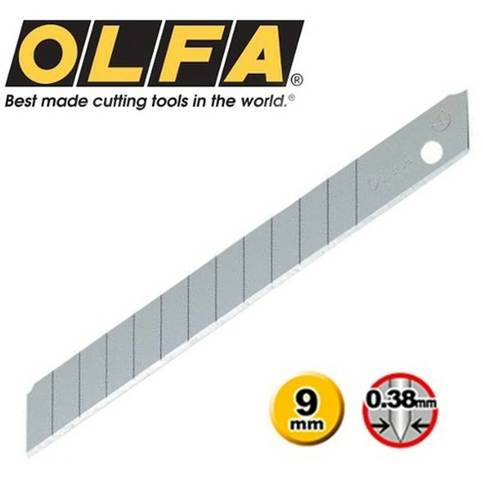 Olfa AB-10B Standard Spare Blades Paak of 10pcs Secondary image