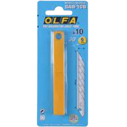Olfa OL-SAB-10B Standard Spare Blade For SAC-1 (Dozen) - Al Masam Stationery LLC Main image