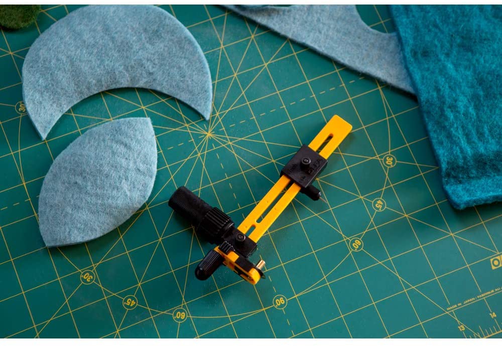 Olfa Rotary Compass Cutter Fabric Dia4-22cm - Al Masam Stationery LLC