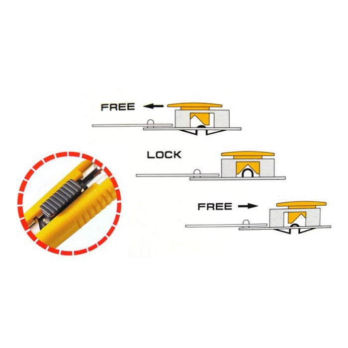 Olfa Heavy Duty Cutter Auto Lock Economical - Al Masam Stationery LLC