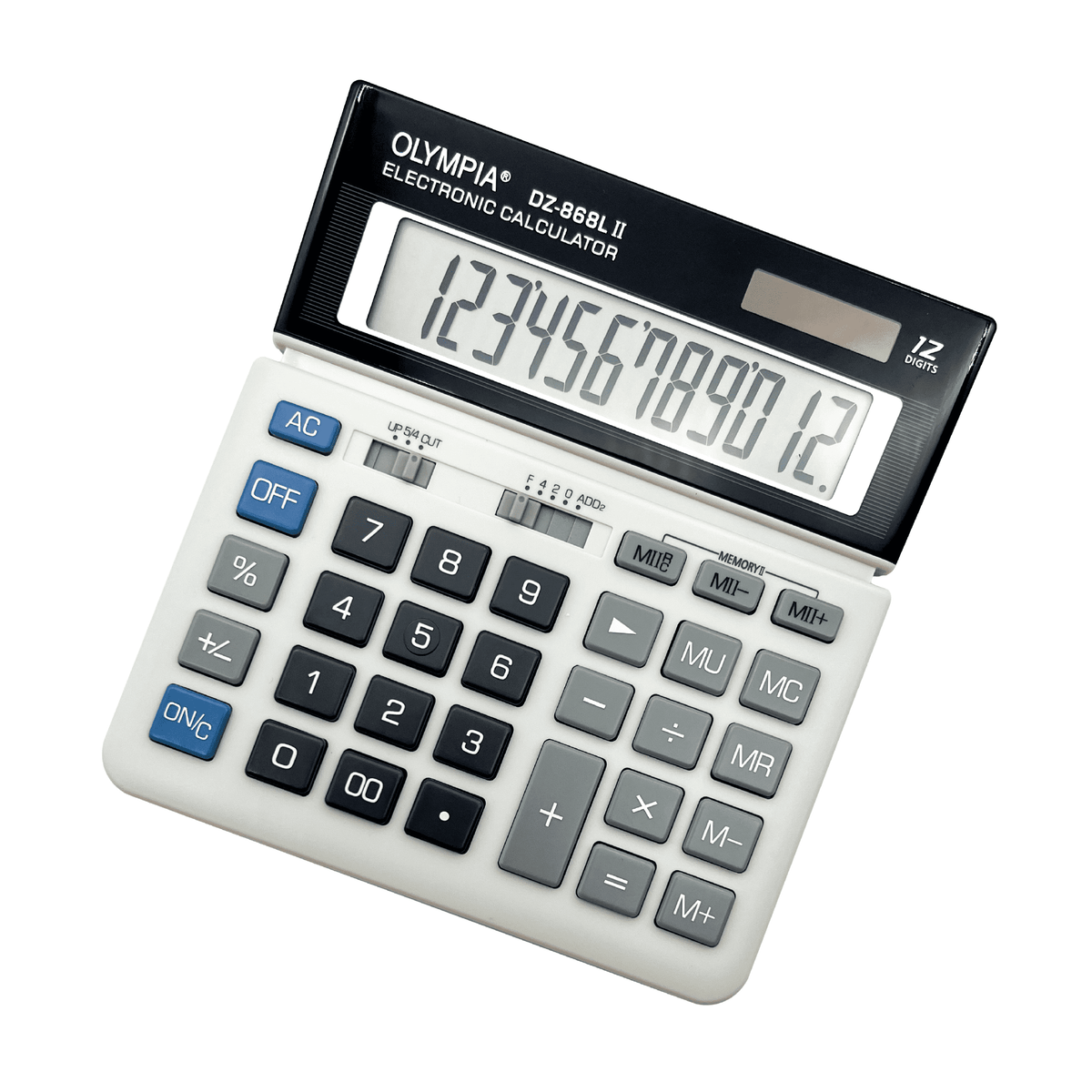 Olympia Calculator , Model - DZ868L - Al Masam Stationery LLC Main image