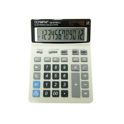 Olympia Calculator , Model - DZ8780L - Al Masam Stationery LLC Main image