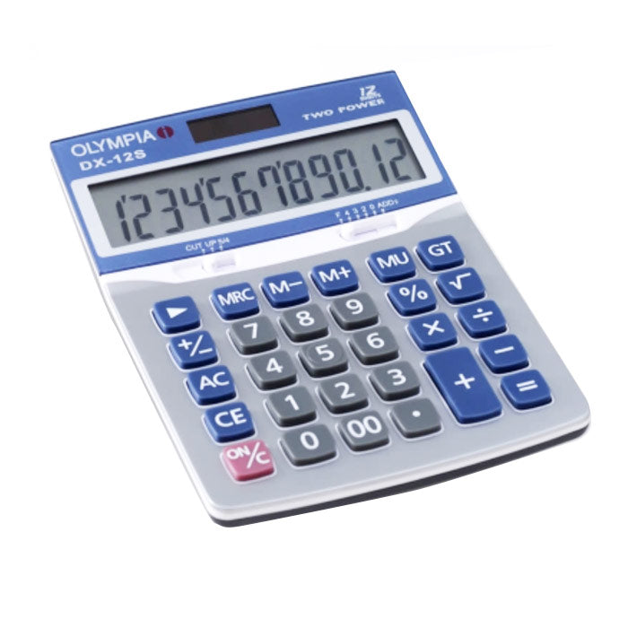 Olympia Calculator , Model - MX12BL - Al Masam Stationery LLC Main image