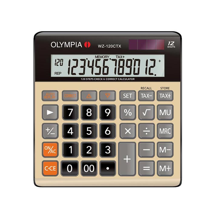 Olympia Calculator , Model - WZ120CTX - Al Masam Stationery LLC Main image