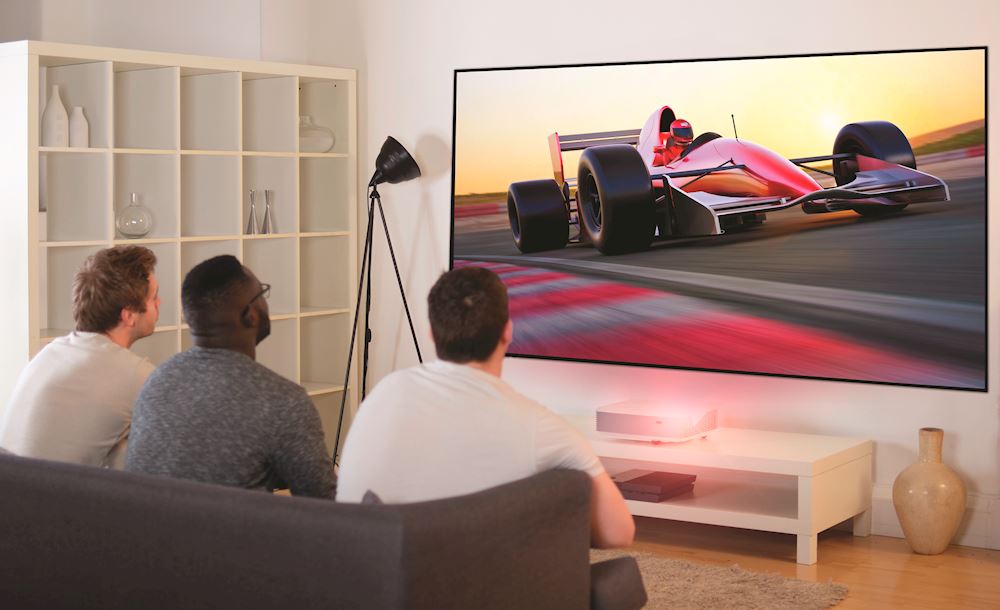 Optoma ALR120 4K 120" fixed frame ALR projection screen Secondary image