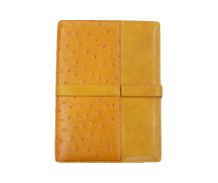 AMS-RM S 4 - (Mustard yellow) PU Leather Organizer - Al Masam Stationery LLC