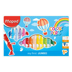 Maped Color Peps Felt Maxi 18 Color - Al Masam Stationery LLC