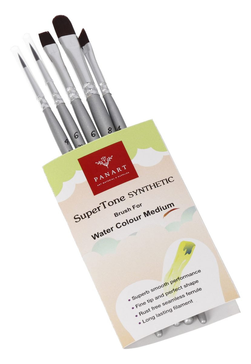 PANART SUPERTONE SYNTHETIC SH BRUSH 601-6 - Al Masam Stationery LLC Main image