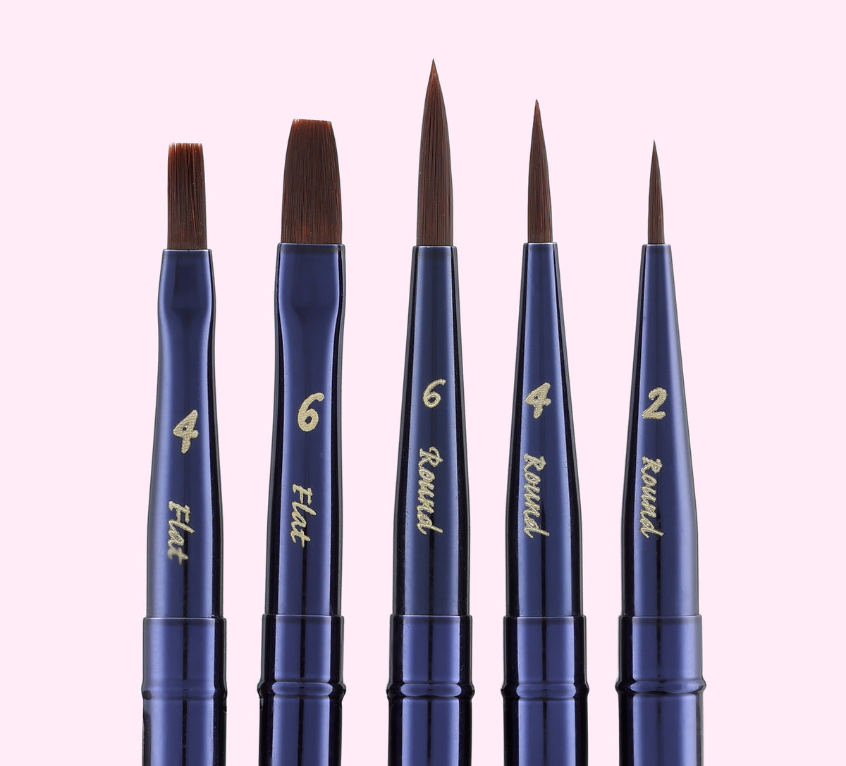 PANART D'RAMBLE REVERSIBLE BRUSH SET R-4 F-6 - Al Masam Stationery LLC Main image