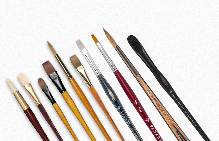 PANART D'RAMBLE REVERSIBLE BRUSH SET R-6 F-4 - Al Masam Stationery LLC